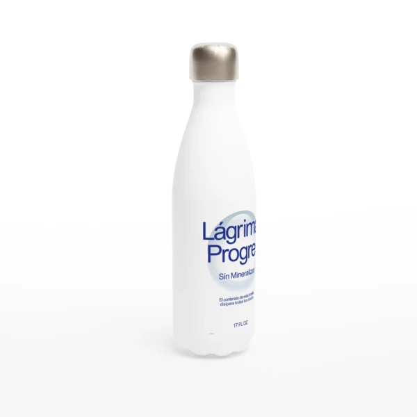 Botella de agua "Lagrimas Progres"